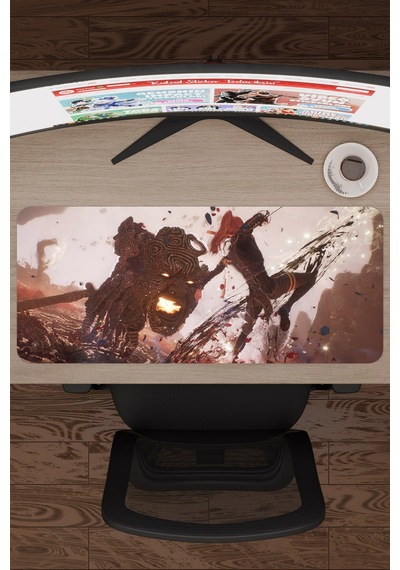 Expedition 33 Kaymaz Dikişli Kauçuk Oyuncu Mousepad V2 - 70x30 Xl Gaming Mouse Pad Fare Altlığı