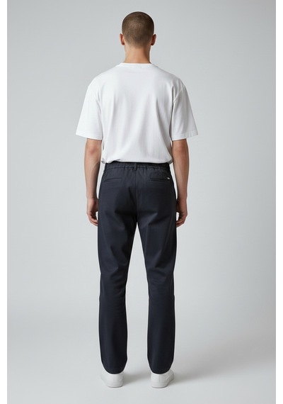 Little Cup Jeans Co Erkek Lacivert Baggy Fit Rahat Kalıp Beli Lastikli Pantolon Little Cup Jeans Co Erkek Lacivert Baggy Fit Rahat Kalıp Beli Lastikli Pantolon