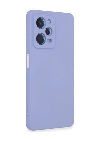 Newface - 589 - Xiaomi Redmi Note 12 Pro 5g Kılıf Nano İçi Kadife Silikon - Csmo-tex - - Lila