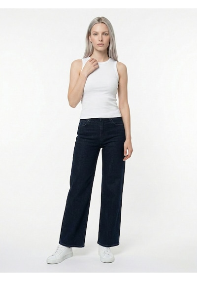Slim Fit Kadın Bluz K.kol Beyaz
