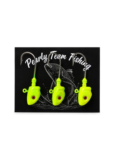Pearly Team Fishing - Jıg Head 9gr 3/0 İğne Yeşil - 929595694