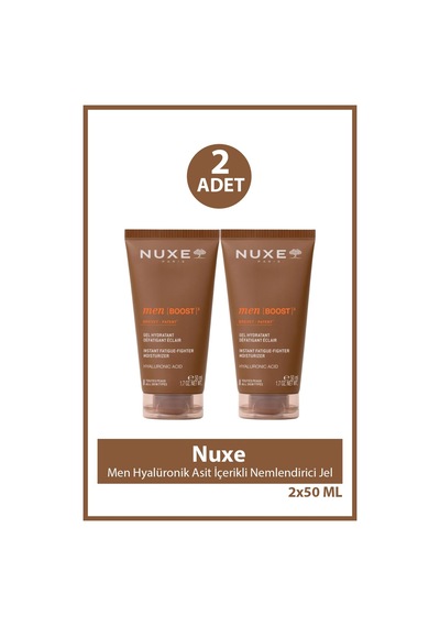 Nuxe Men Hyalüronik Asit İçerikli Nemlendirici Jel 50 Ml 2 Adet