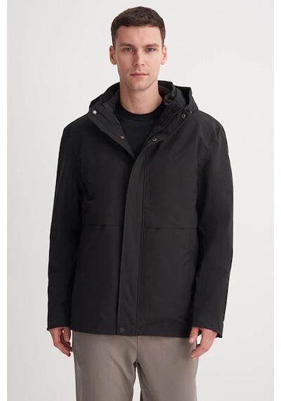 Cazador 13295 Erkek Waterproof Kaban Siyah