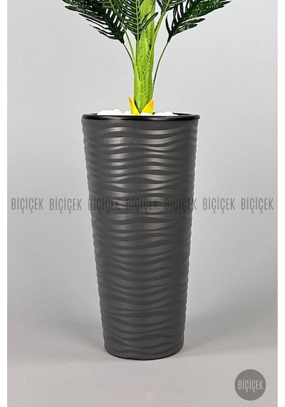 Biçiçek Areka Ağaci 150 Cm Antresi̇t Kumsal Saksıda Tek Gövdeli̇