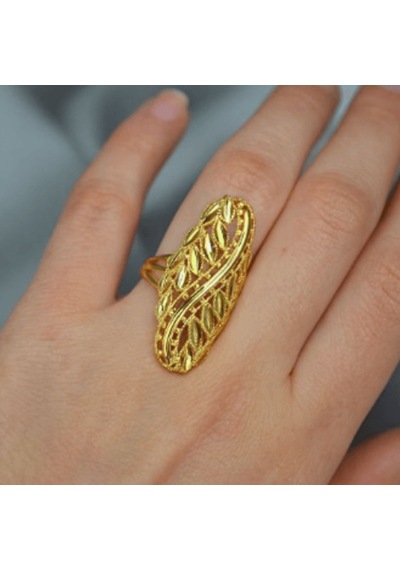Ayarlanabilir Yaprak Dokulu Yu Zu K Altın Renk Gold