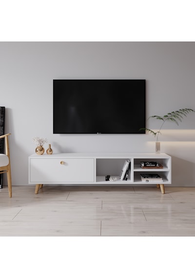Lagomood Arman Tv Standı Beyaz