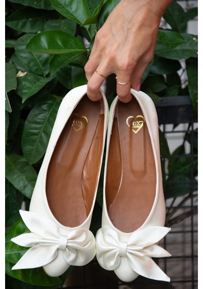 Fox Shoes Ten Kadın Babet H726810504 Ten