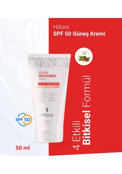 Hillora Güneş Kremi 50 SPF