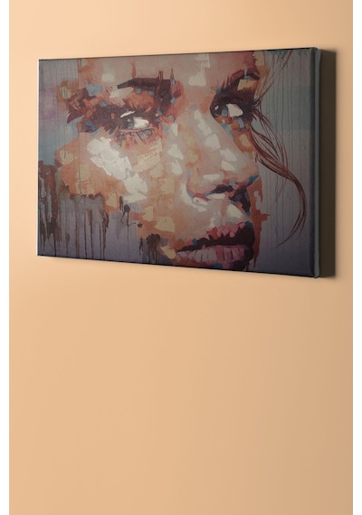 Webstyle Sayılarla Boyama Seti Kasnaklı Yüz 40 X 50 Cm