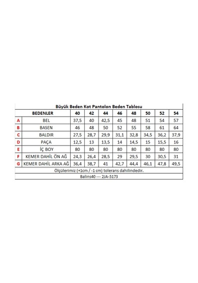 Balins Kadın Kot Pantolon Koyu Düz