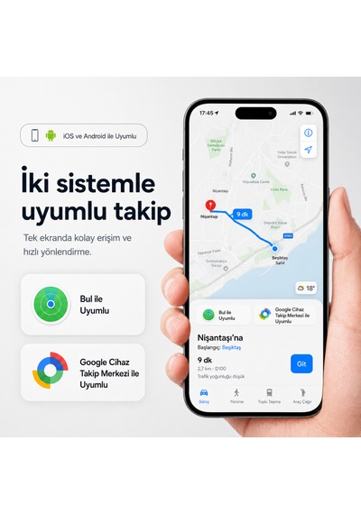 Hbb-k Hi Kilit Apple Android Uyumlu Akıllı Valiz Kilidi Siyah