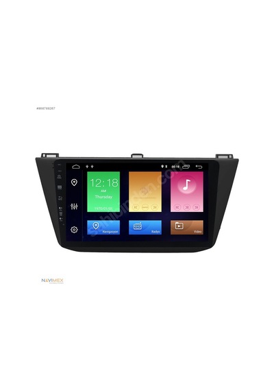 Volkswagen Tiguan Multimedya Navigasyon Android 10 Navimex 4448 B