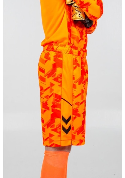 Hummel Line Kaleci Şort Neon Turuncu