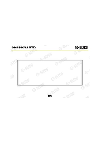 Kol Yatak - Fiat 500, Panda, Punto, Mito - Glyco-0149672std
