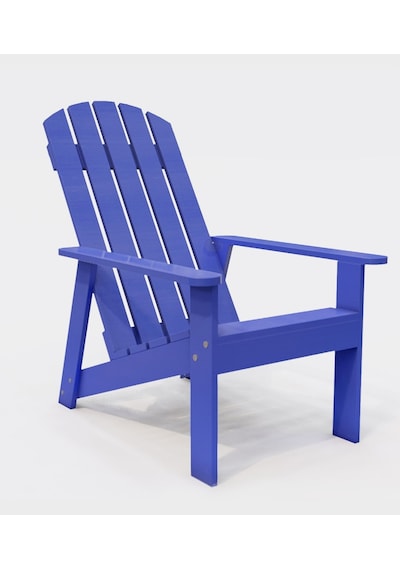 Modern Ahşap Oval Adirondack Balkon, Bahçe Koltuğu