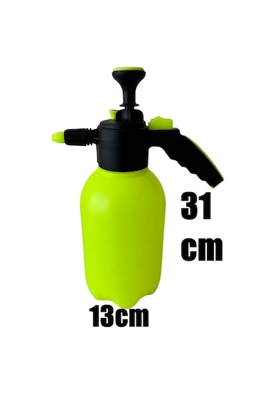 2 Litre Basınçlı İlaçlama Ve Dezenfekte Pompası Ayarlanabilir Nozullu, El Pompası Tipi Püskürtücü