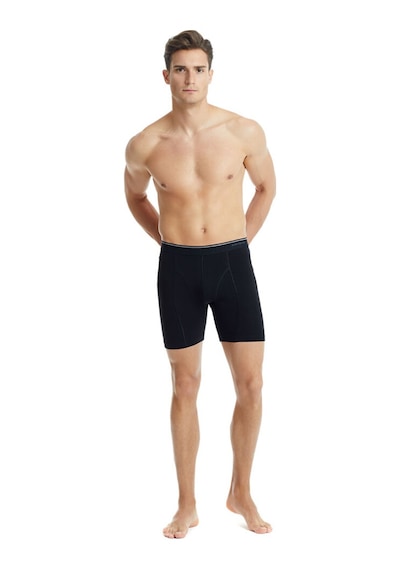 Blackspade 9216 Uzun Erkek Boxer-Siyah