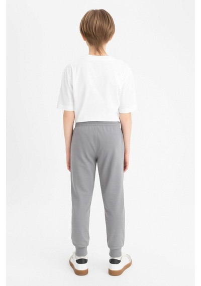 Ahengim Erkek Çocuk Basic Jogger Paça Okul Eşofman Altı Ak-2350 Gri
