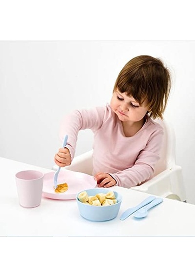 Mjcc Ikea Çocuk Çatal Bıçak Takımı 18 Parça Bpa İçermeyen Mikrodalga Fırın Ve Bulaşık Makine Sku: Smg8690010591951 Abanoz