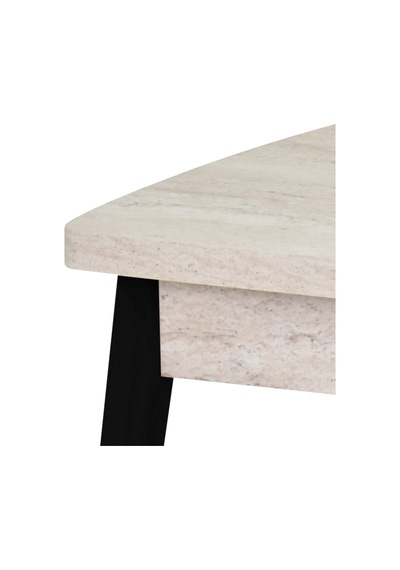 Vilinze Avanos Ahşap Siyah Ayak Açılır Kapanır Mdf Traverten Mutfak Masası - 70x120+30 Cm Vilinze Avanos Ahşap Siyah Ayak Açılır Kapanır Mdf Traverten Mutfak Masası - 70x120+30 Cm