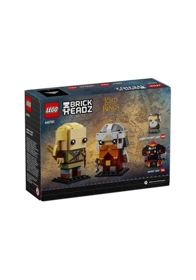 Brickheadzz 40751 Legolas And Gimli