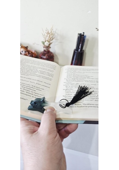 Sayfa Tutucu, Kitap Okuma Yardımcısı, Şeffaf Plastik, Pratik Kullanım