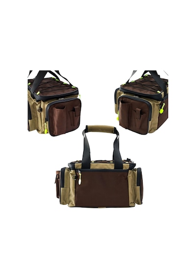 Fubelo Inventory Balıkçı Çantası Kahve 38x26x18cm
