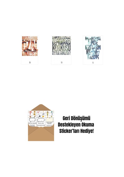 Özal Hikâyesi + Demokrasi Korkusu + Kimse Kızmasın Kendimi Yazdım + Okuma Sticker'ları