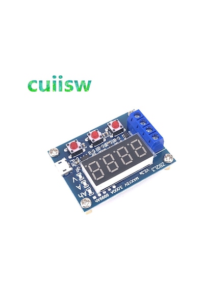 1.2v 12v 18650 Zb2l3 Li-ion Lityum Pil Kapasitesi Test Cihazı + Direnç Kurşun-asit Akü Kapasitesi Ölçer Deşarj Test Cihazı