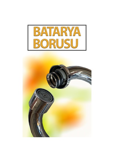 Mutfak Banyo Bataryası Borusu Krom Paslanmaz Batarya Ucu Uçtan Uca 20 Cm