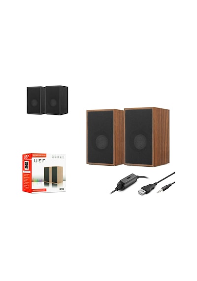 Hadron D9C Bilgisayar Ses Sistemi Net Ses Speaker 1+1