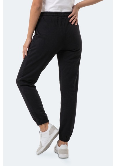 Slazenger Merya I Kadın Slim Fit Siyah Eşofman Altı
