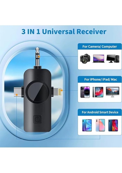 Wireless Microphone Kablosuz Yaka Mikrofonu Video Youtube Tiktok Canlı Yayın Stüdyo Mikrofon F