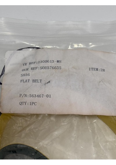 Alfa Laval S836 Separatör Sistemi Kayış 56346701