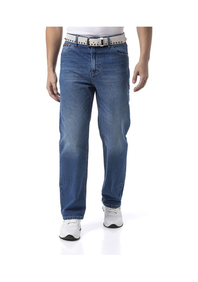 Erkek Baggy Fit Rahat Kesim Streetwear Tarz Pantolon Cd903 Mavi