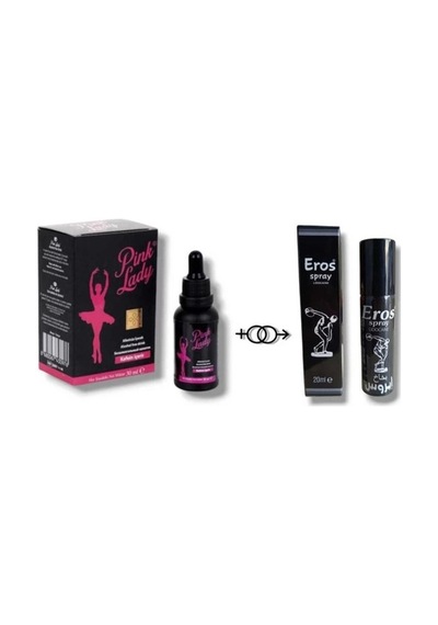 Eros Pink Lady Kadınlara Özel Damla + Eros Sprey