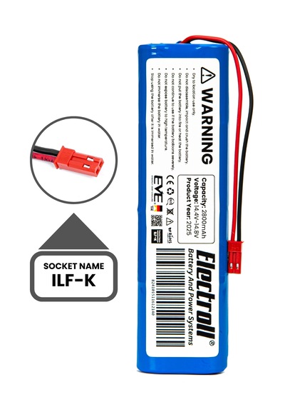 Ilife V8s Uyumlu Batarya Yüksek Kapasite 2800mah