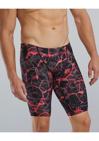 Tyr Durafast Elite Erkek Jammer Mayo - Synapse Kırmızı - Siyah
