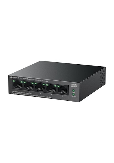 TP-Link LS105GP 5 Port 10/100/1000 Poe Switch