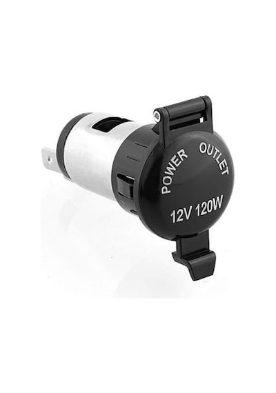 Oto Elektrik Alma Şarj Enerji Soketi Çakmak Fiş Yuvası 120W 12V N11.183