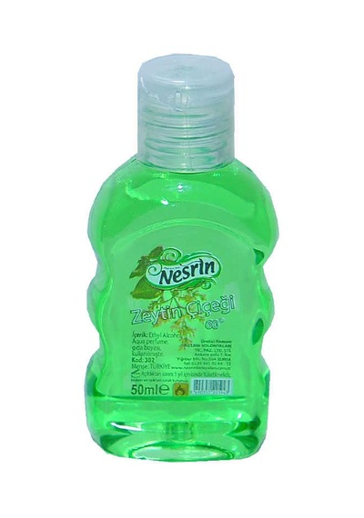 Zeytin Çiçeği Kolonyası 60 Derece Pet Şişe 50 Ml