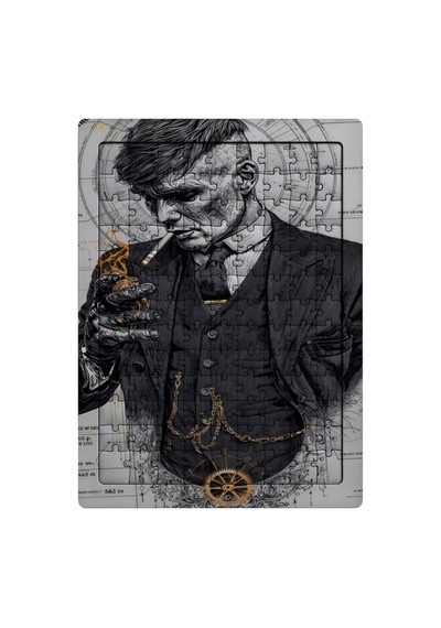 Ghostbastır Design Peaky Blinders 99 Parça Ayaklı Puzzle Dekoratif Çocuk Yapbozu 063