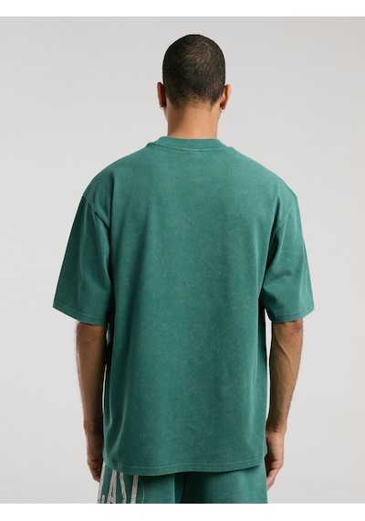 Everlast Authentic Boxing Oversize Koyu Yeşil Erkek Tişört Koyu Yeşil