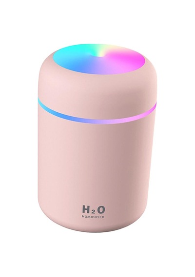 Magideal Mini Hava Nemlendirici Usb Şarj Sis Sprey Nemlendirici Difüzör Beyaz Pembe 1