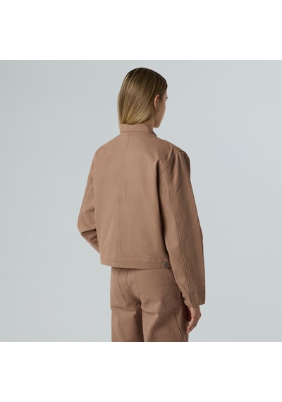 The North Face Cedar Canvas Work Jacket Kadın Ceket-32318 Kahverengi