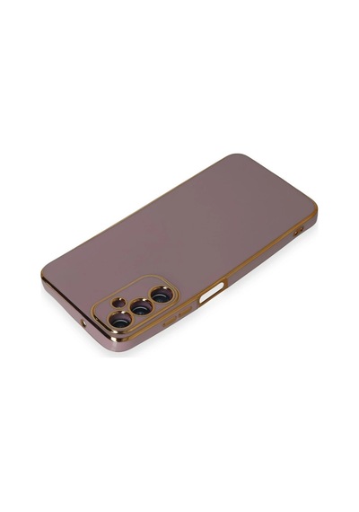 Newface - 469 - Samsung Galaxy Uyumlu A05s Kılıf Volet Silikon - Csmo-tex - - Mor