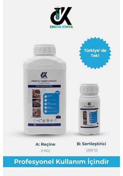 Erkon Kimya Profix Tamir Epoksi 1.250 Kg