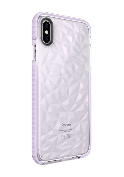 Apple Uyumlu iPhone Xs Max 6.5 Kılıf Buzz Köşeleri Airbagli Prizmatik Tasarım