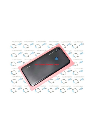 Tkgz - Honor 8C (BKK-L21) Kasa Arka Pil Batarya Kapağı SİYAH