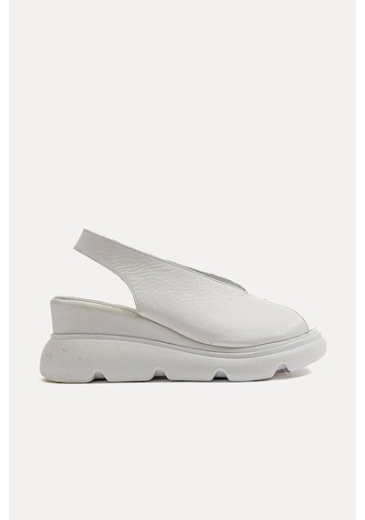 Zeyn Shoes 7672 Beyaz Kadın Ayakkabı 001